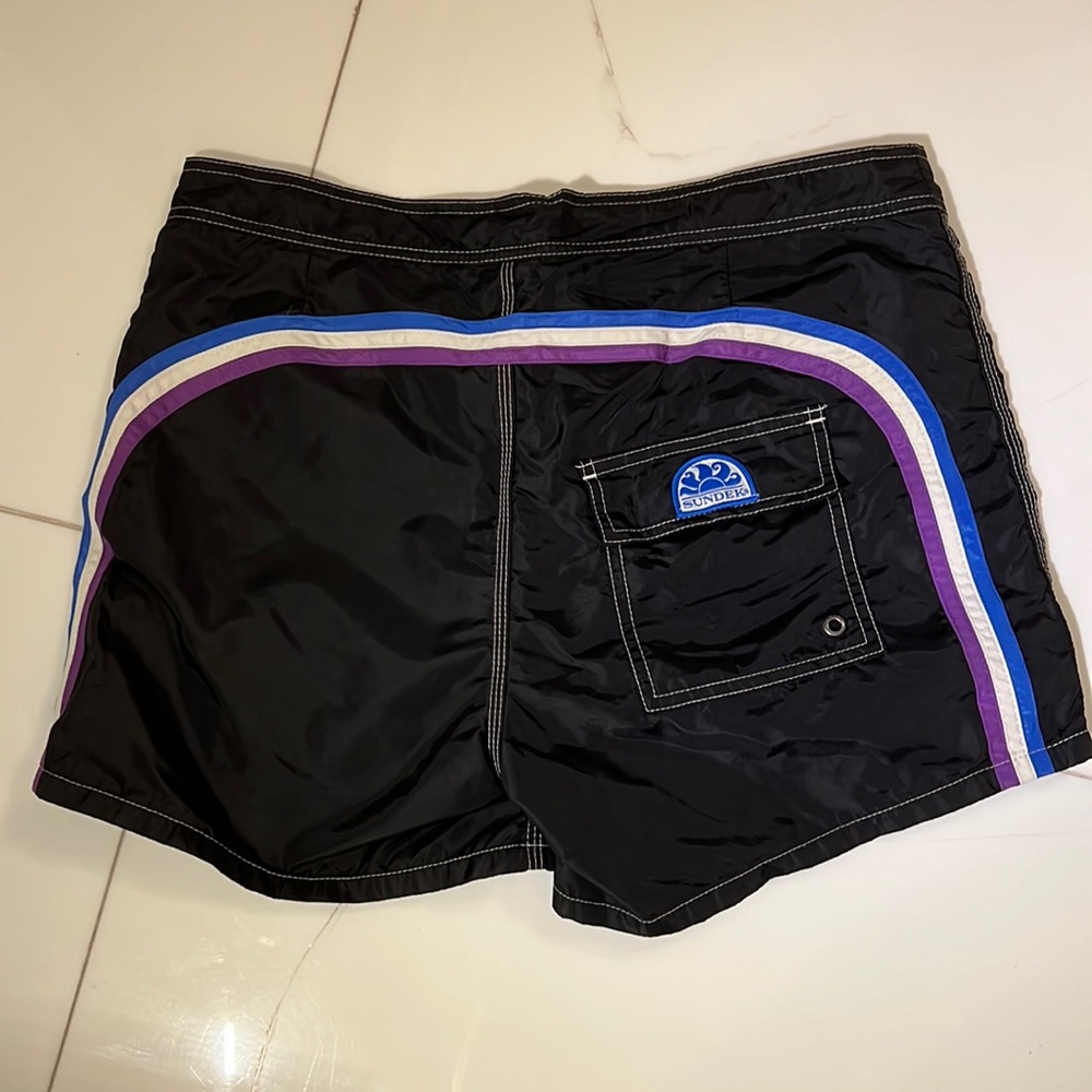 Sundek Mens Black Swim Shorts